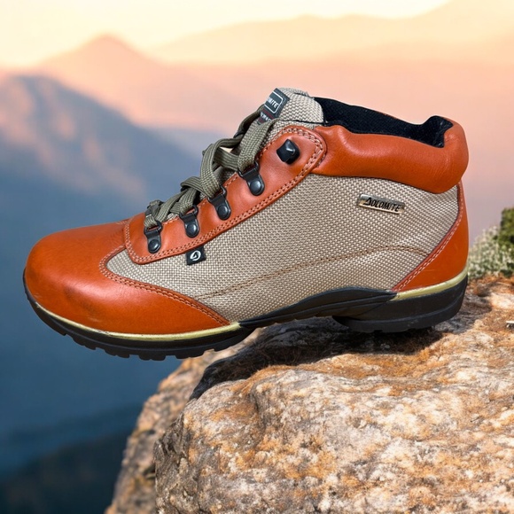 Men\'s Hiking Boots - Orange and Tan main image 3